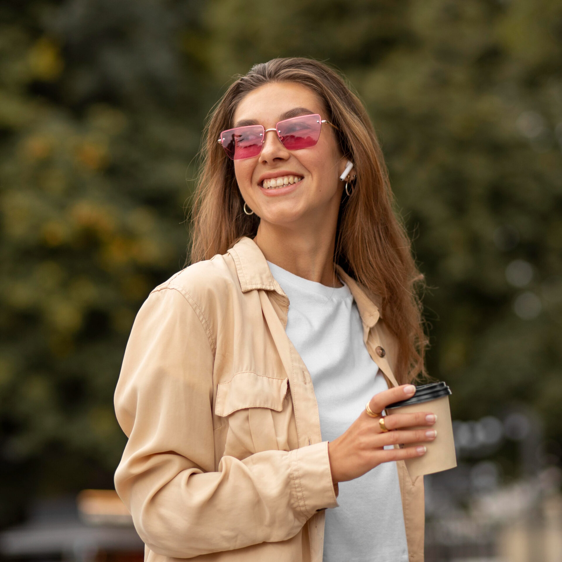 Femme heureuse